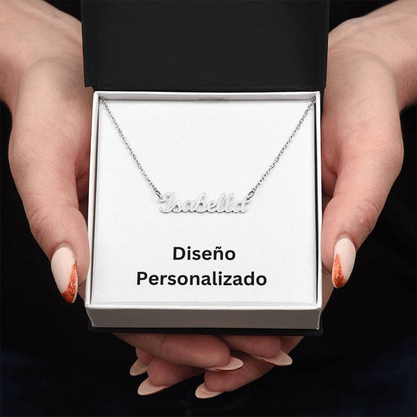 collar con nombre de estilo exclusivo - Diseño Personalizado