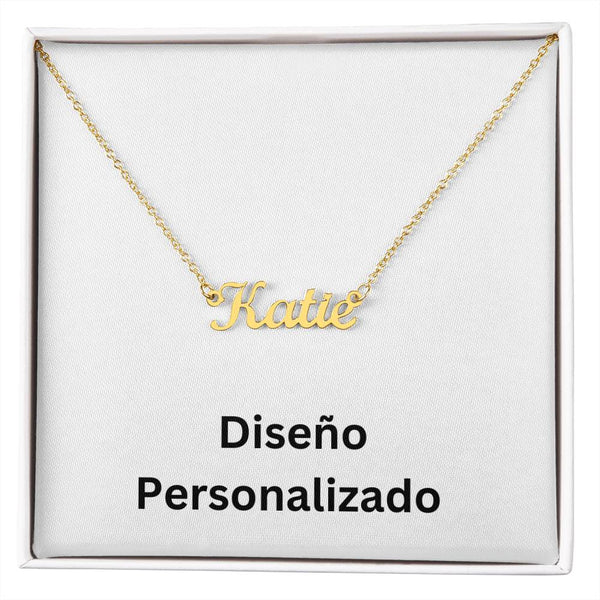 collar con nombre de estilo exclusivo - Diseño Personalizado