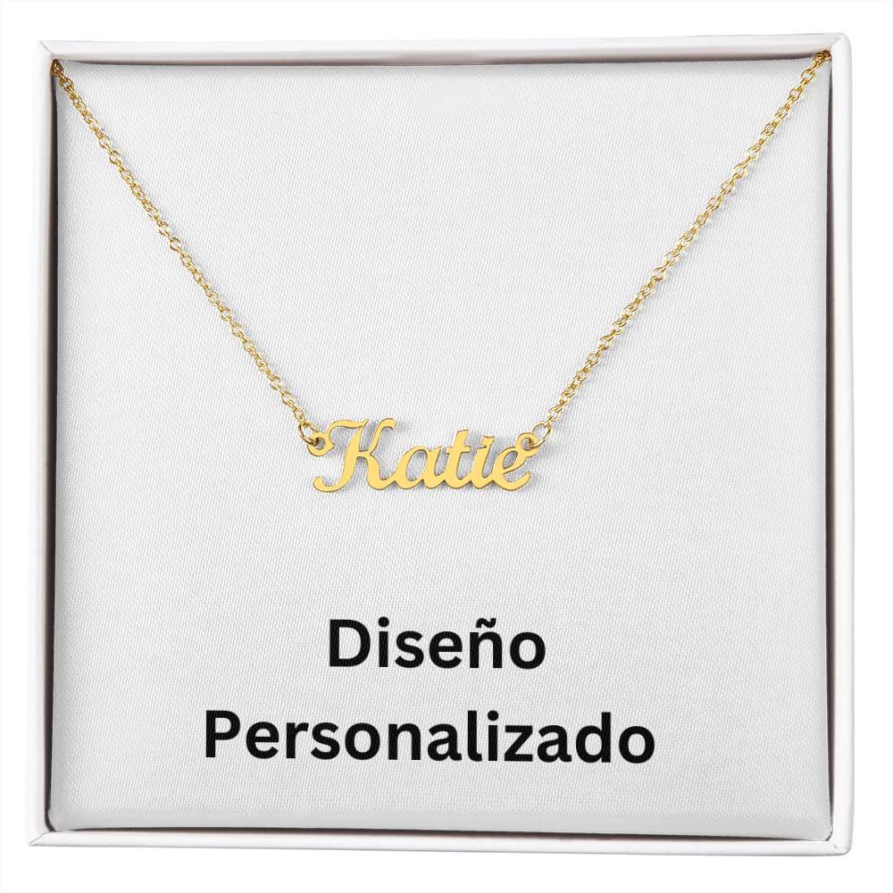 collar con nombre de estilo exclusivo - Diseño Personalizado