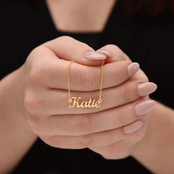Regalo para Amiga | Hermanas de Corazón | Collar con Nombre Personalizado