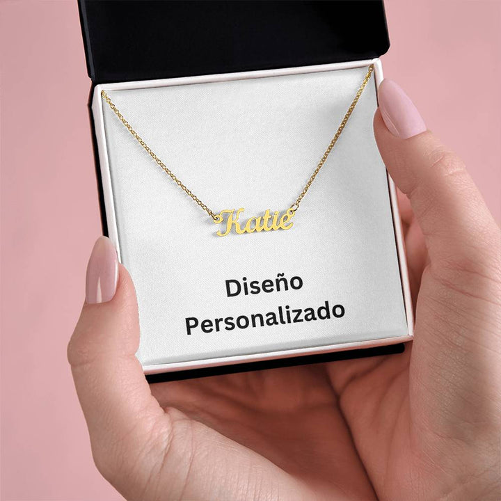 collar con nombre de estilo exclusivo - Diseño Personalizado