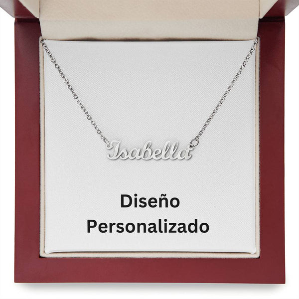 collar con nombre de estilo exclusivo - Diseño Personalizado