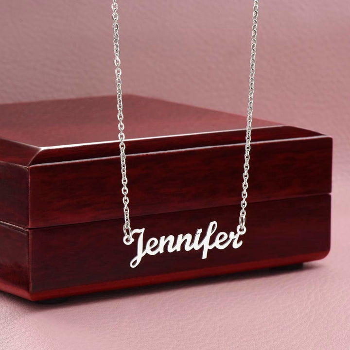Regalo Para Novia/Esposa | Para Mi Amor | Collar con nombre
