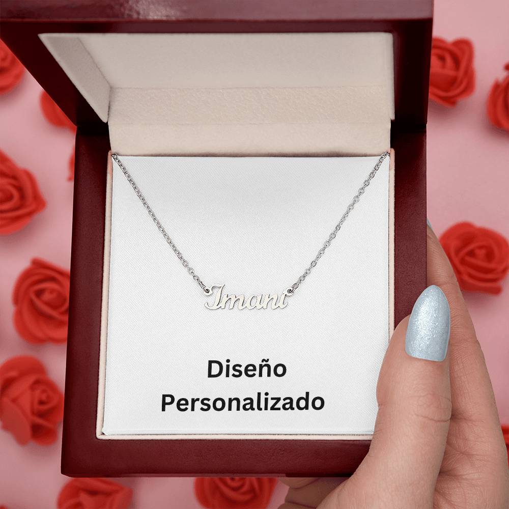 collar con nombre de estilo exclusivo - Diseño Personalizado