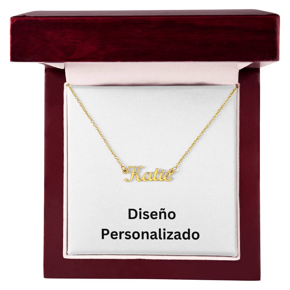 collar con nombre de estilo exclusivo - Diseño Personalizado