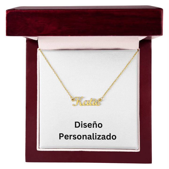 collar con nombre de estilo exclusivo - Diseño Personalizado