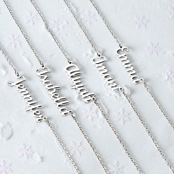 Collar Nombre Personalizado (Sin Tarjeta de Mensaje)