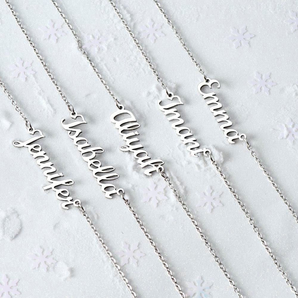 Collar Nombre Personalizado (Sin Tarjeta de Mensaje)