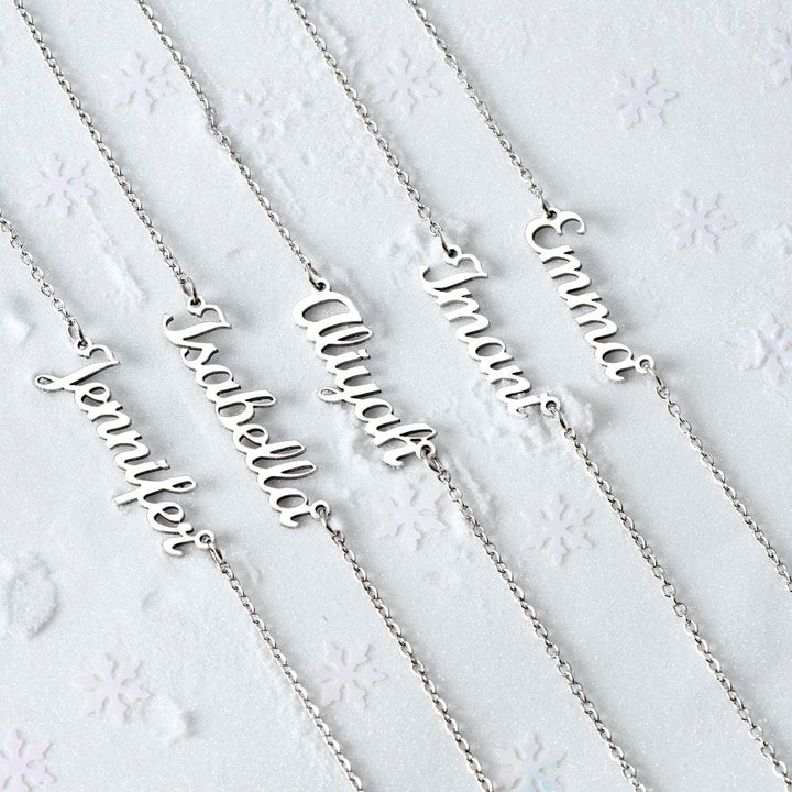 Collar Nombre Personalizado (Sin Tarjeta de Mensaje)