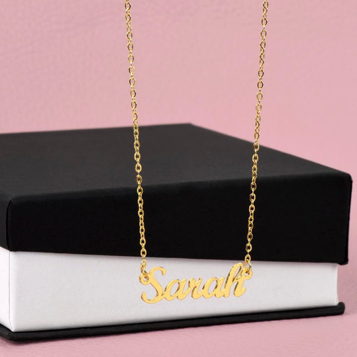 Collar Nombre Personalizado (Sin Tarjeta de Mensaje)