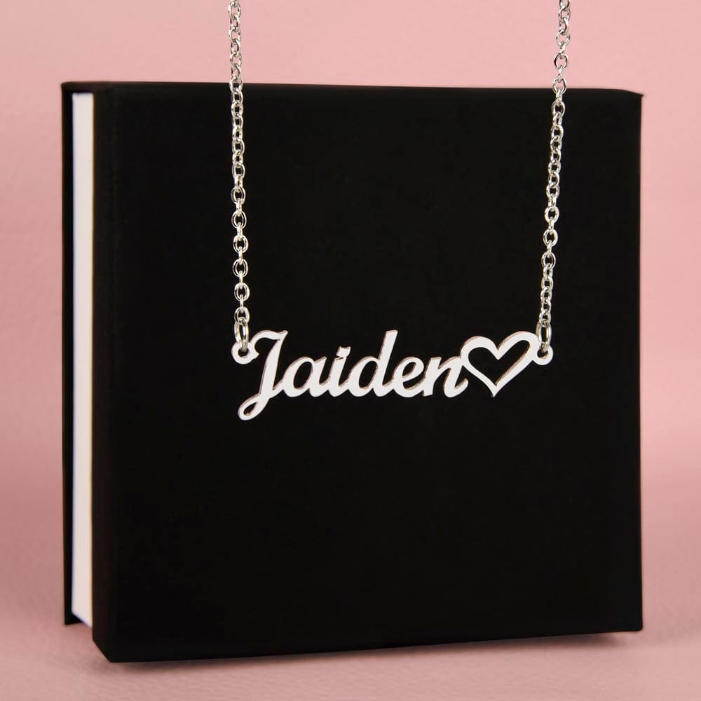 Regalo Para Novia/Esposa | Amor De Mi Vida | Collar con nombre