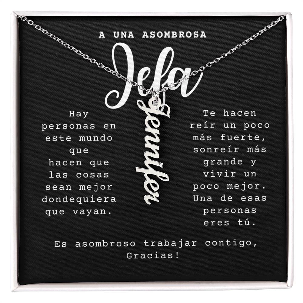 A Una Asombrosa Jefa - CV269