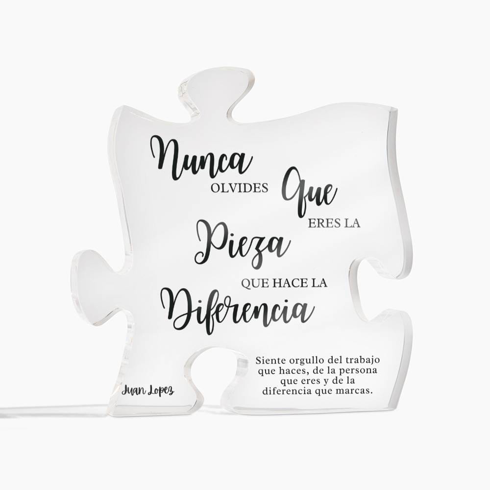 Eres La Pieza Que Hace La Diferencia - PRA100