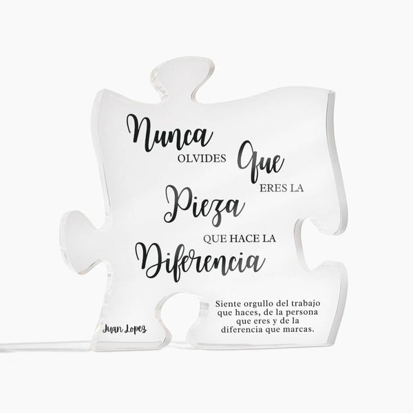 Eres La Pieza Que Hace La Diferencia - PRA100