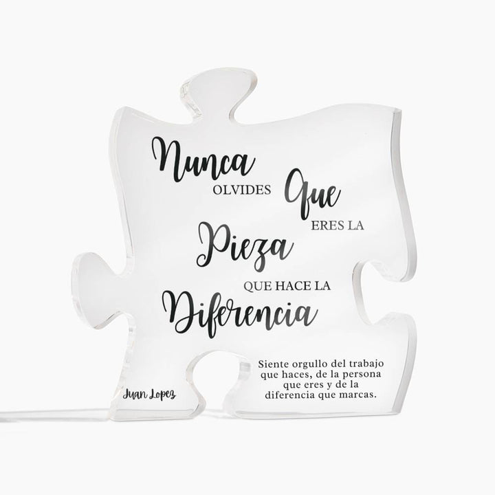 Eres La Pieza Que Hace La Diferencia - PRA100