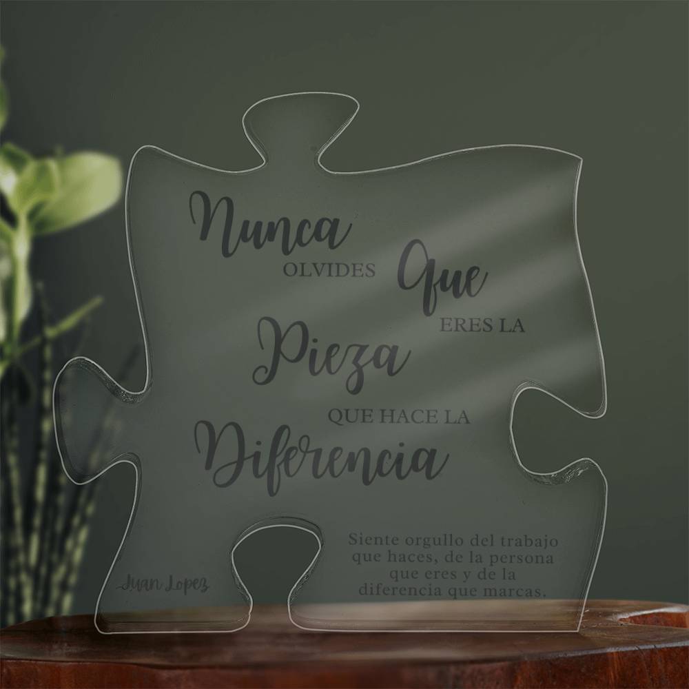 Eres La Pieza Que Hace La Diferencia - PRA100
