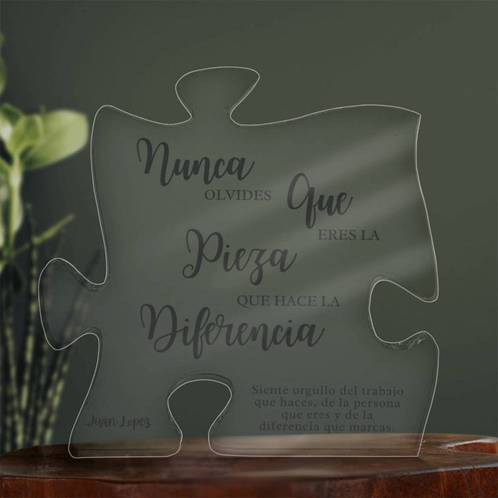 Eres La Pieza Que Hace La Diferencia - PRA100
