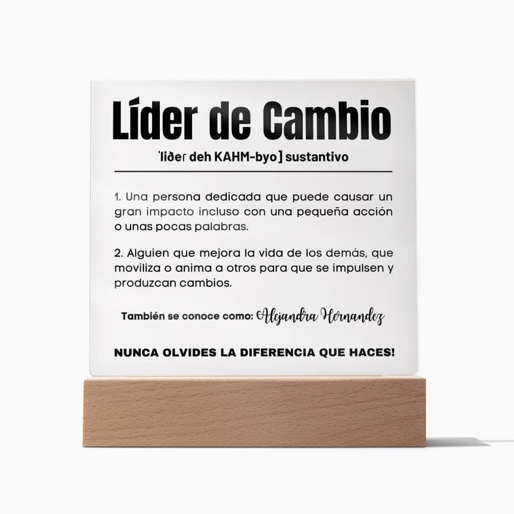 Líder De Cambio - PAC115