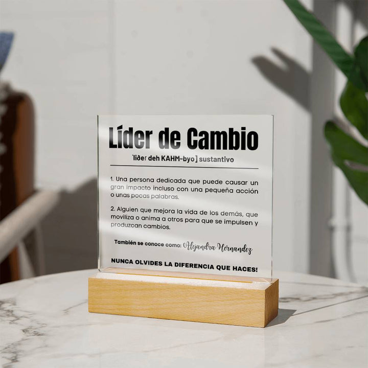 Líder De Cambio - PAC115
