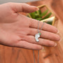 Collar de Piecitos de Bebé Personalizado con Piedra de Nacimiento - Diseño Personalizado
