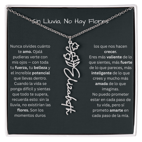 Sin Lluvia, No Hay Flores | Nunca Olvides Cuánto Te Amo