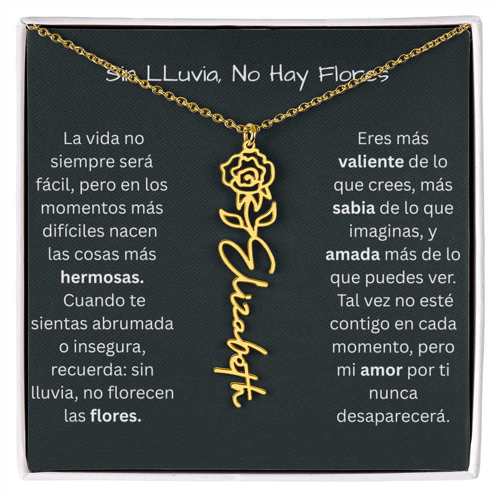 Sin Lluvia, No Hay Flores | Mi Amor Por Ti Nunca Desaparecerá