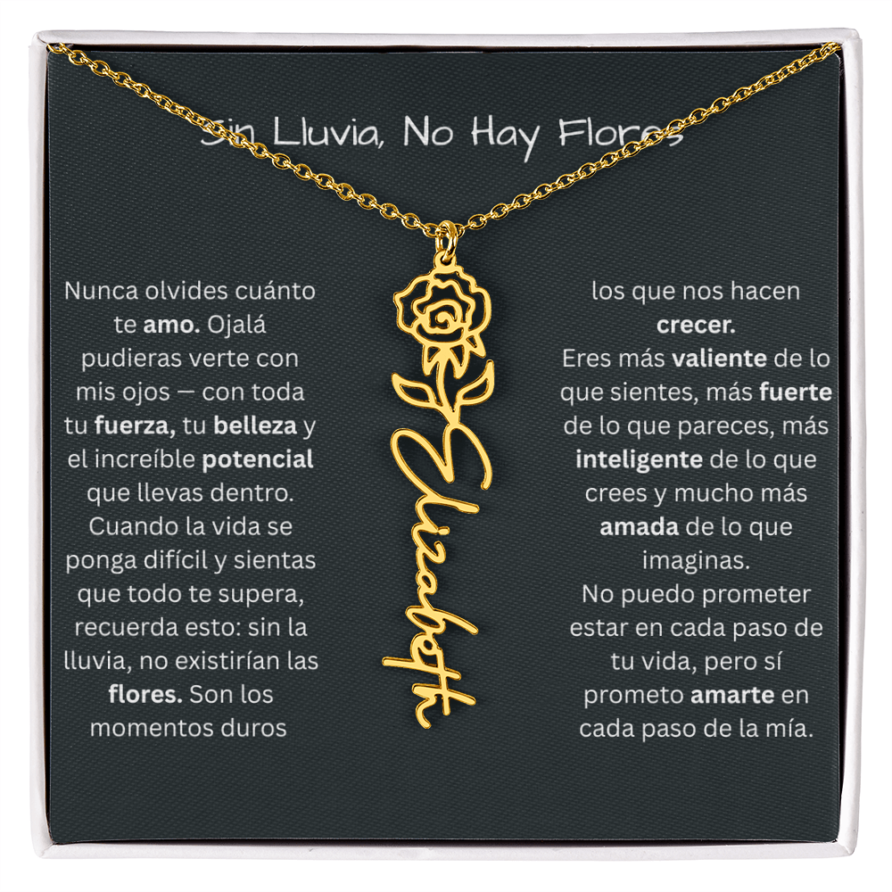 Sin Lluvia, No Hay Flores | Nunca Olvides Cuánto Te Amo