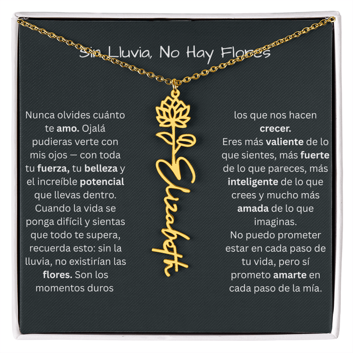 Sin Lluvia, No Hay Flores | Nunca Olvides Cuánto Te Amo