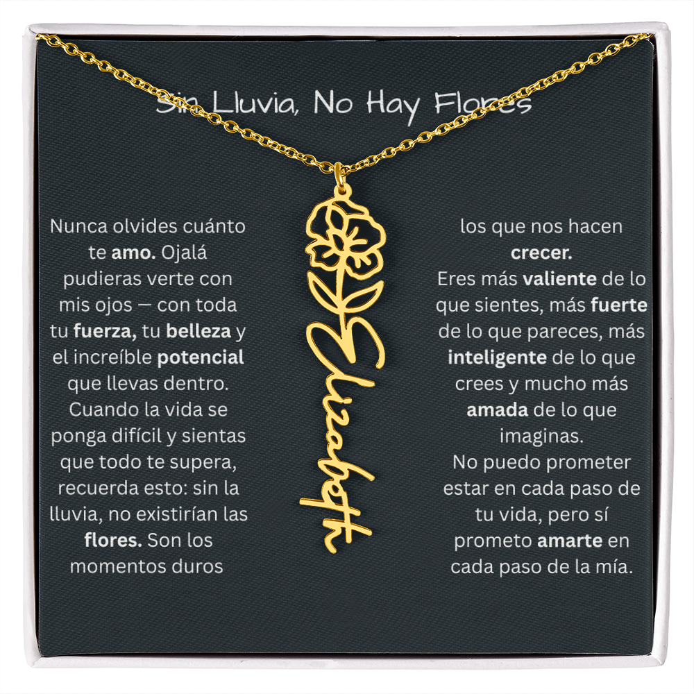Sin Lluvia, No Hay Flores | Nunca Olvides Cuánto Te Amo