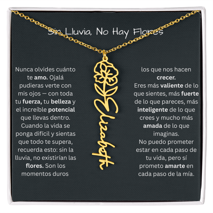 Sin Lluvia, No Hay Flores | Nunca Olvides Cuánto Te Amo