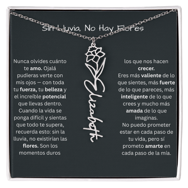 Sin Lluvia, No Hay Flores | Nunca Olvides Cuánto Te Amo