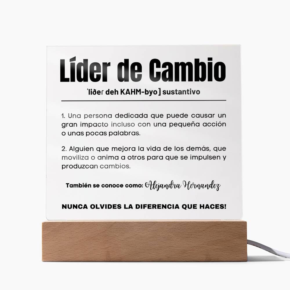 Líder De Cambio - PAC115