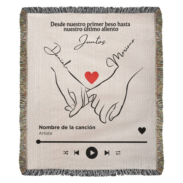 Regalo para esposa/novia | Juntos para siempre | Manta