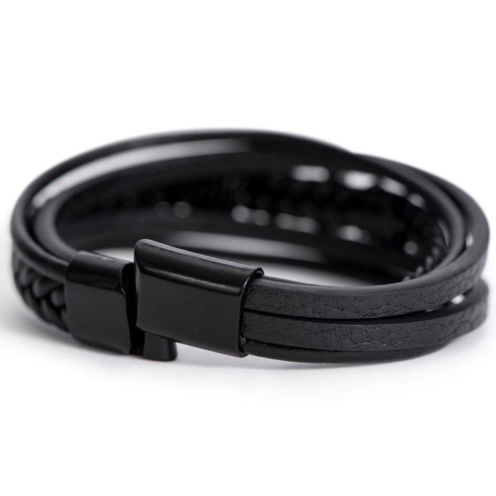 Regalo Para Novio/Esposo | Mi Compañero Infinito | Pulsera Cruzada