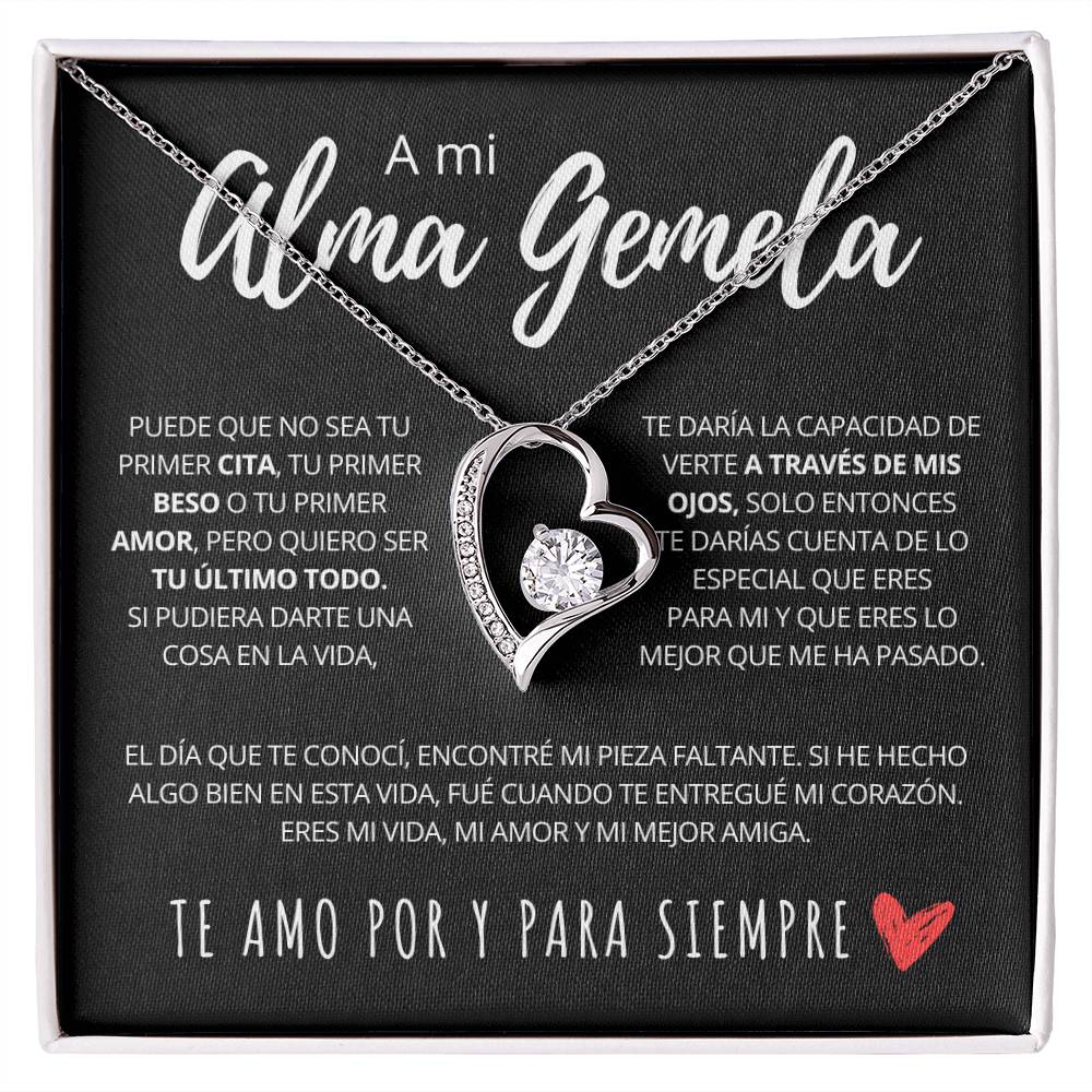 Regalo Para Novia/Esposa | siempre contigo | Collar Amor para siempre