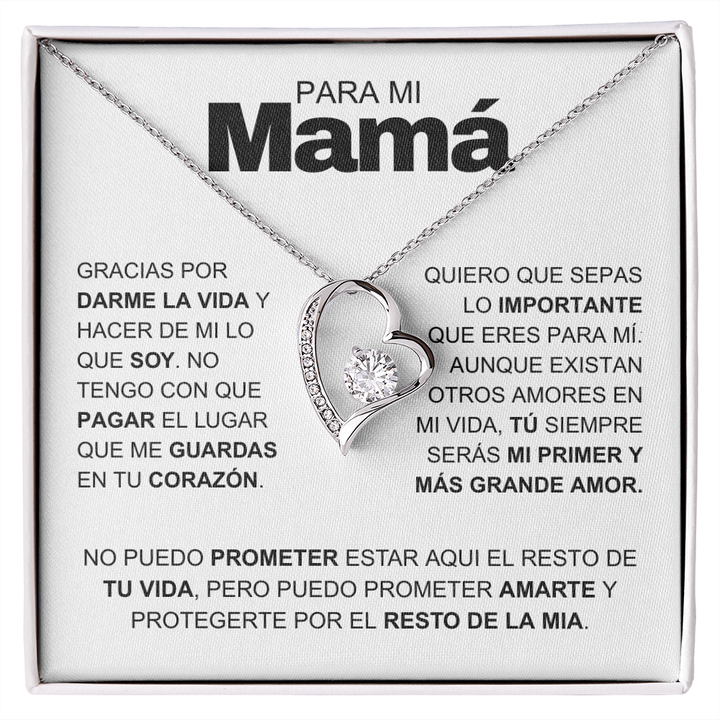 Regalo Para Madre | En tu corazón | Collar Cadena Para Siempre
