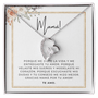 Regalo Para Madre | Gracias Mamá | Collar Cadena Para Siempre