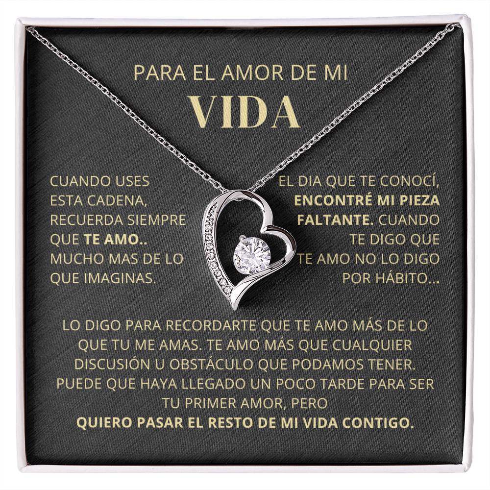 Regalo Para Novia/Esposa | Mi Pieza Faltante  | Collar Amor para siempre