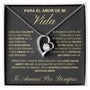 Regalo Para Novia/Esposa | Amada | Collar Amor para siempre