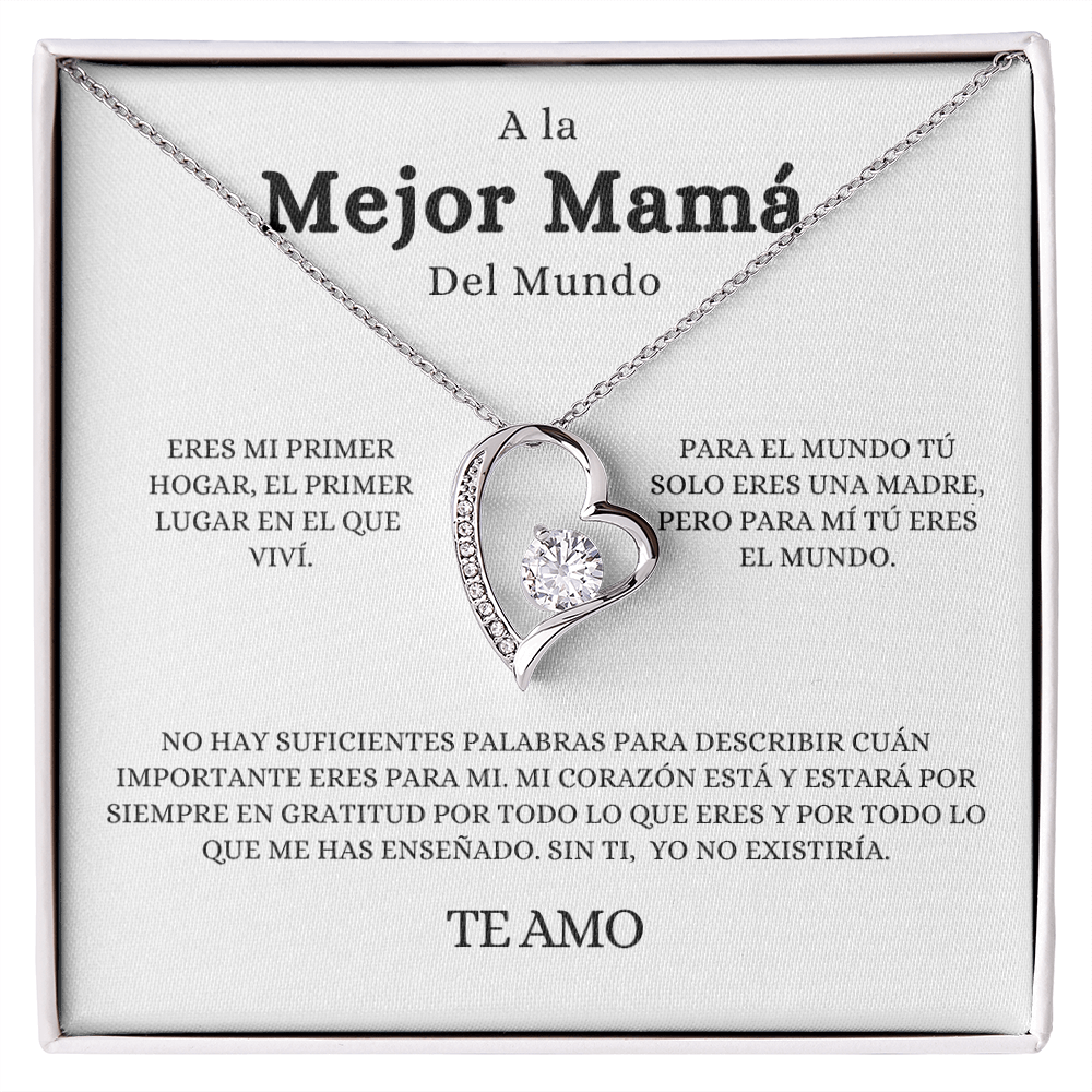 Regalo Para Mama | La mas importante | Collar de nudo de amor