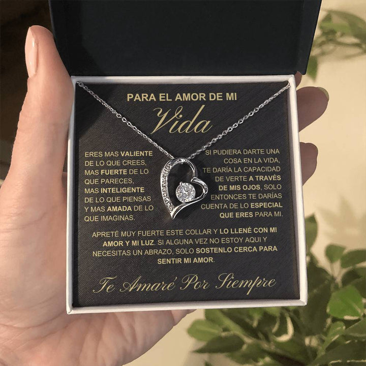 Regalo Para Novia/Esposa | Amada | Collar Amor para siempre