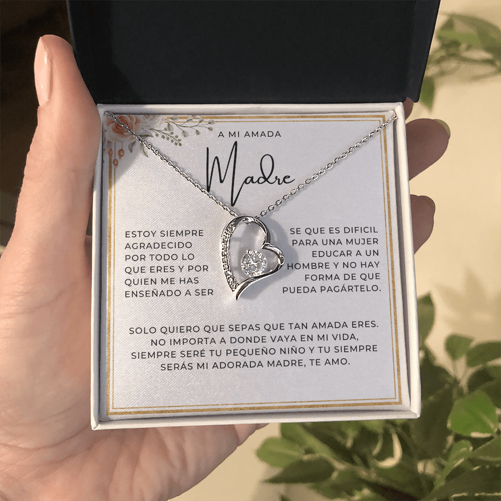 Regalo Para Madre | Te Amo | Collar Cadena Para Siempre