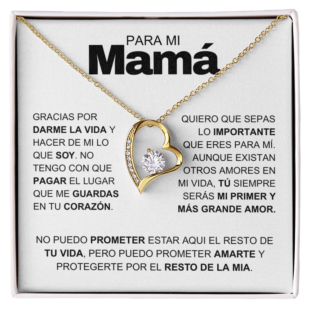 Regalo Para Madre | En tu corazón | Collar Cadena Para Siempre
