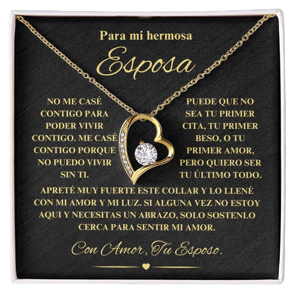 Para Mi  Hermosa Esposa - FL237 (Amazon)