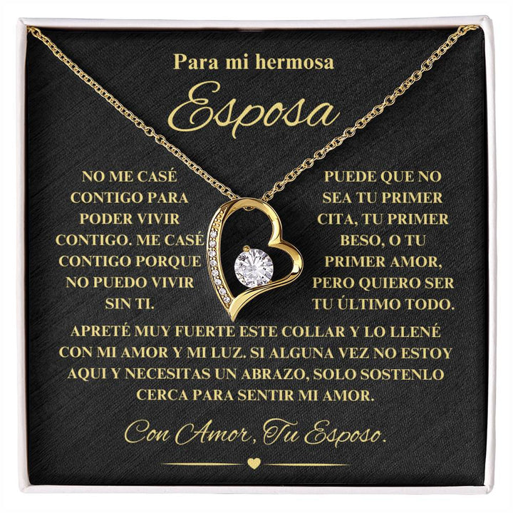 Para Mi  Hermosa Esposa - FL237 (Amazon)