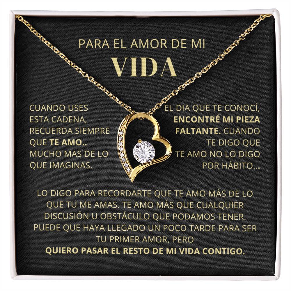 Regalo Para Novia/Esposa | Mi Pieza Faltante  | Collar Amor para siempre