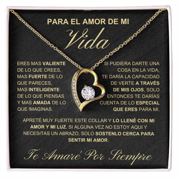 Regalo Para Novia/Esposa | Amada | Collar Amor para siempre
