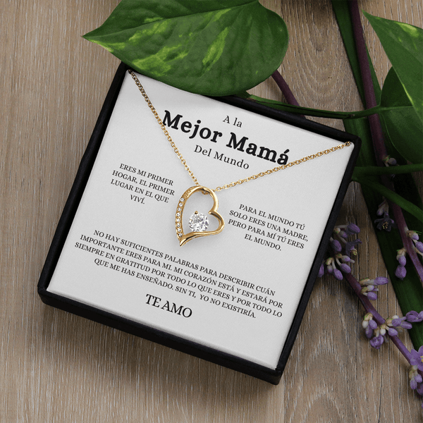 Regalo Para Mama | La mas importante | Collar de nudo de amor
