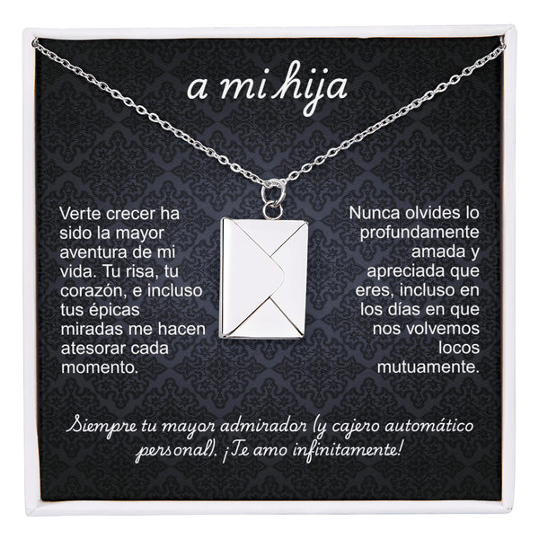 A Mi Hija | Te Amo | Envelope