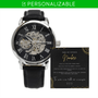 Regalo Para Esposo (Personalizado) | Tu Compañero Eterno | Reloj Calado